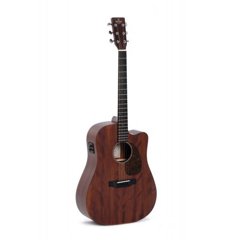 Sigma Dmc-15e - Guitare Électro-Acoustique Dreadnought - Naturel Satiné