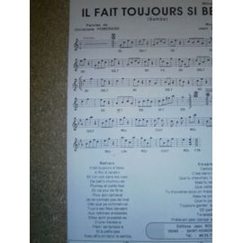 Il Fait Toujours Si Beau - Manolo