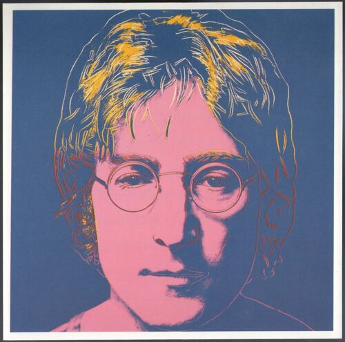 John Lennon Porte Folio 2 Affichettes Dans Une Enveloppe Dont Une Numerotee 1481/2000