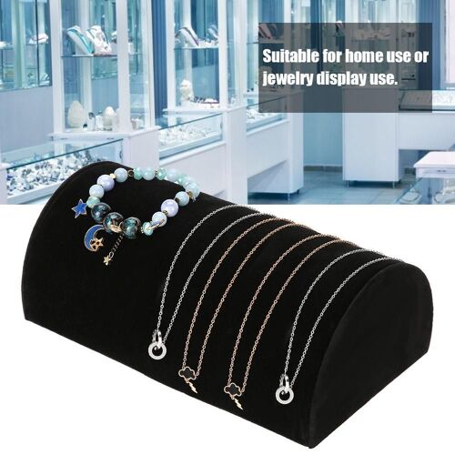 Présentoir De Bijoux En Flanelle, Présentoir De Bracelets De Montre, Vitrine T Bar, Rangement De Colliers, Organisateurs De Bijoux, Livraison Directe
