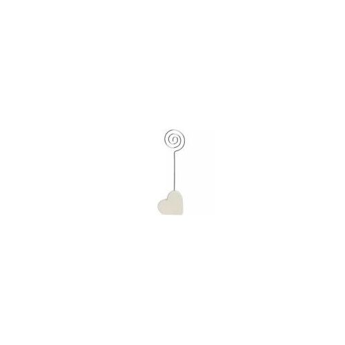 Marque place en forme de coeur