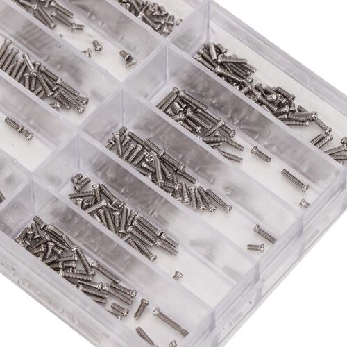 Outil De Réparation De Montre, Vis Croisées En Acier Inoxydable De 1.6 À 6.0mm Pour Boîtier Arrière De Montre Bracelet, Kit D'accessoires De Réparation De Montre