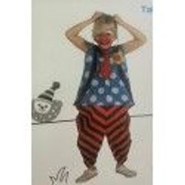 Déguisement Clown Ou Princesse Enfant - Modèle Aléatoire