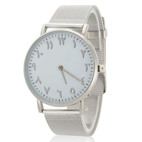 Montre Bracelet Analogique Pour Femmes, 2 Couleurs, Mouvement À Quartz, Bracelet En Acier Inoxydable, Cadran Rond Analogique