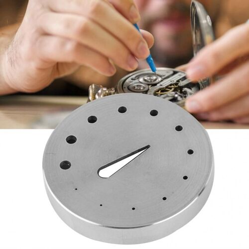 Horloger L Montre En Acier 30106, Outil De Réglage De Maintien De La Balance Avec Trous, Accessoire De Réparation De Montres