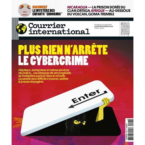 Courrier International 1596 Plus Rien N Arrete Le Cybercrime