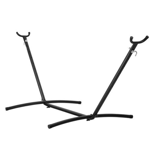 Support De Hamac En Bois-Vevor-Charge 204 Kg-Cadre En Acier Pour Hamacs 2,9-3,85 M-Hamac De 2 Personnes, Extérieur, Intérieur