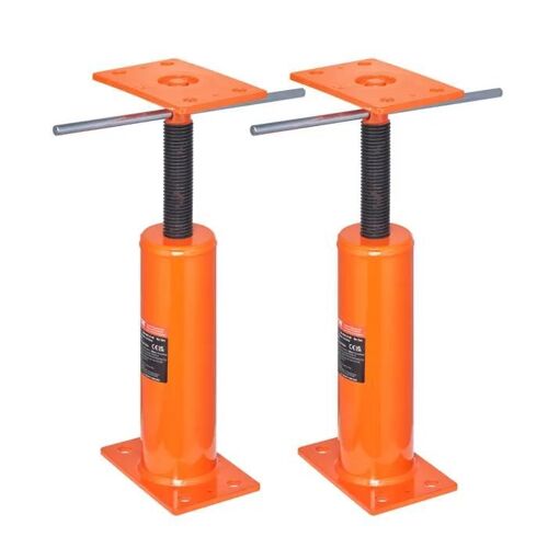 Cric de Sol de Maison-VEVOR-Charge 4399,85 kg-Poteau de Support Réglable pour Poteau de Sous-sol pour Nivellement