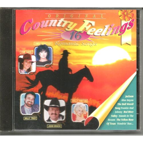 Original Country Feelings 16 Romantic Songs Jaba Music Parton Ronstadt Brack Gado Troy Savalas