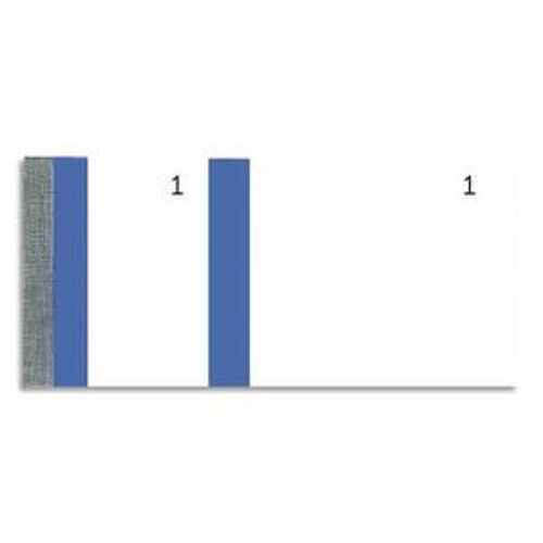 Elv Bloc Vendeur 100 Feuillets 60x135 Mm Bleu