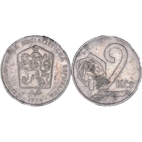 Tchécoslovaquie - 1974 - 2 Koruny - 2 Couronnes - A116