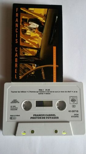Francis Cabrel "Photos De Voyages"