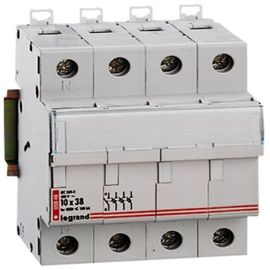 Coupe-circuit à cartouche tripolaire 10x38 mm Legrand