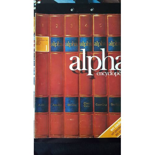 Alpha Encyclopedie N°1