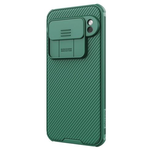 Etui Coque pour Google Pixel 9 Pro XL,Étui Housse Coque Google Pixel 9 Pro XL Nillkin CamShield Case De Protection Pour Lentille Slip - Vert