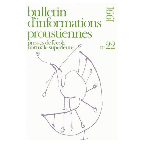 Bulletin D'informations Proustiennes N° 22/1991
