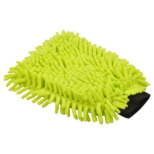 Gant de nettoyage, polyester - vert clair