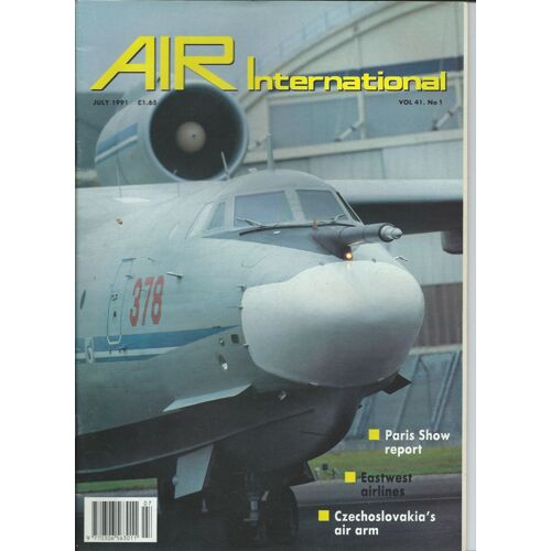Air International Vol. 41 N° 1 ( July 1991 ) : Paris Show Report - Eastwest Airlines - Czechoslovakia's Air Arm