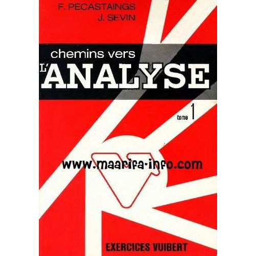 Chemins Vers L'analyse N° 1