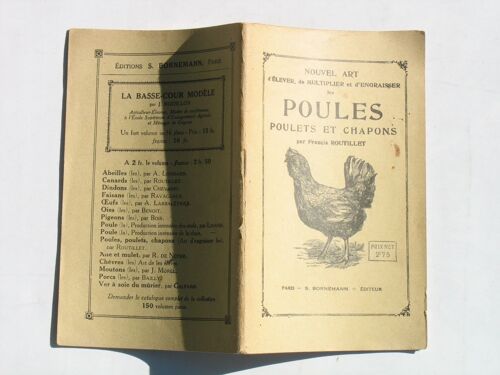 Nouvel Art D'élever De Multiplier Et D'engraisser Les Poules Poulets Et Chapons