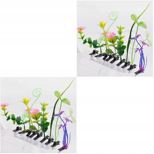 20 Pcs Femmes Filles Sprout Fleur Herbe Pince A Cheveux Multicolore