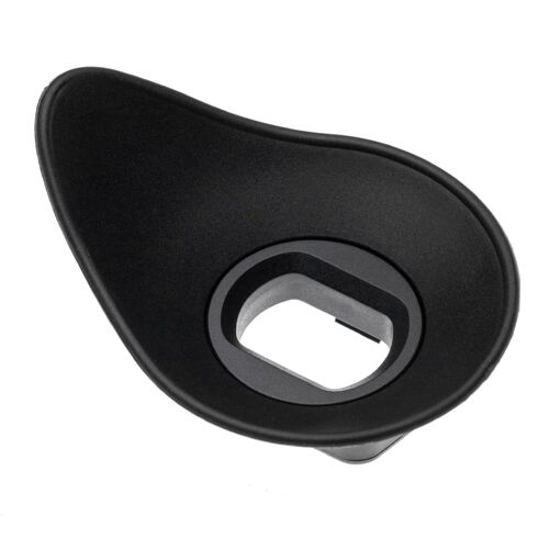 vhbw Oeilleton pour viseur compatible avec Sony Alpha A6300, A6000, 6300, NEX-6, 6000 appareil photo reflex DSLR oculaire - Noir, forme ovale