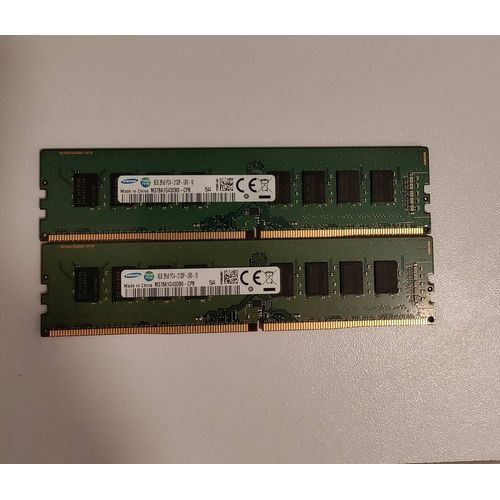 Barette RAM Samsung 16 Go (2 x 8Go) DDR4 8 Go DDR4 2133 MHz mémoire