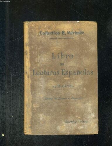 Librode Lecturas Espagnolas. Classes De Sixième