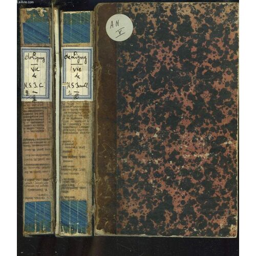 Histoire De La Vie De Notre Seigneur Jesus-Christ Et Des Actes Des Apotres, Dans Lesquelles On A Conserve Et Distingue Les Paroles Du Texte Sacre Selon La Vulgate. Tomes I Et Ii.