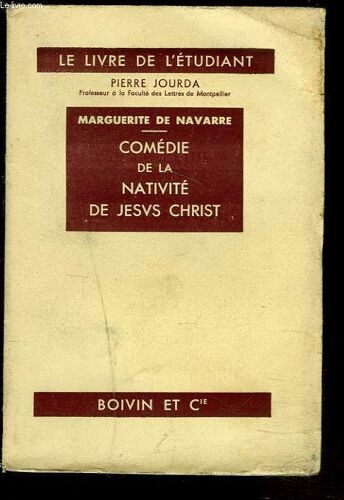 Comedie De La Nativite De Jesus Christ.