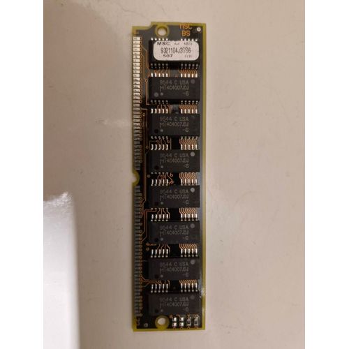 4 MB EDO-RAM 60 ns 72-pin PS/2 Memory 'MSC 9321104J3SS6'