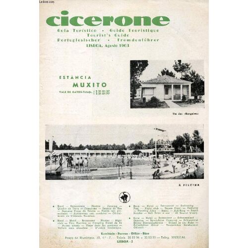 Cicerone, Guia Turistico, Ag. 1963