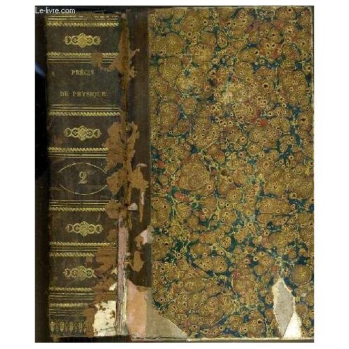 Précis Elémentaire De Physique Expérimentale. Tome Ii