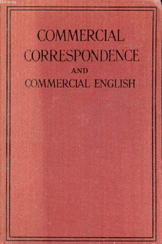 Commercial Correspondance And Commercial English