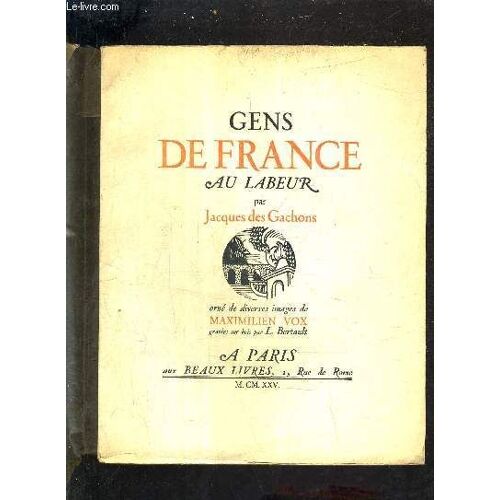 Gens De France Au Labeur.