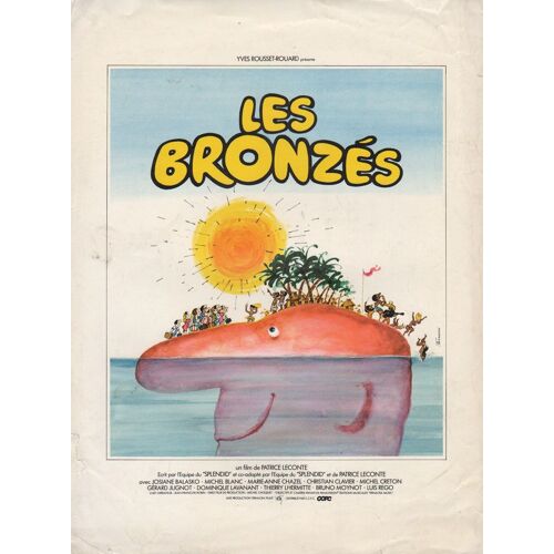 Les Bronzés, Synopsis, P. Leconte, Michel Blanc, Christian Clavier, Thierry Lhermitte, Gérard Jugnot