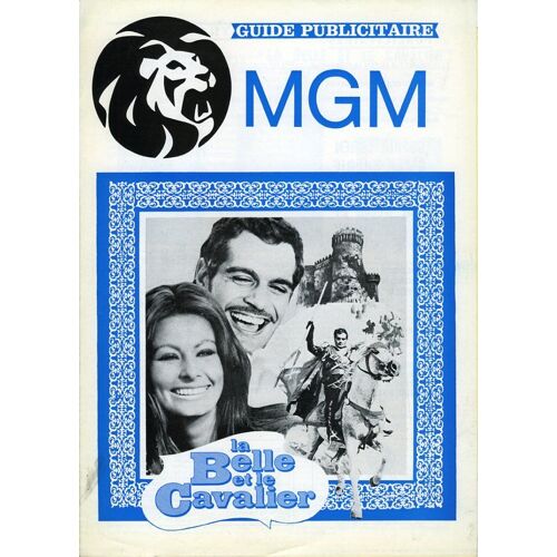 La Belle Et Le Cavalier, Synopsis Dépliant-Francesco Rosi, Sophia Loren, Omar Sharif, Georges Wilson