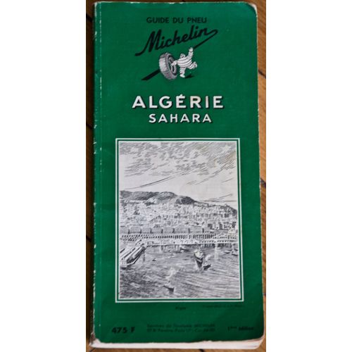 Guide Du Pneu Michelin- Algerie-Sahara