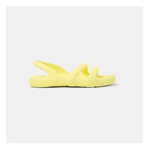 Camper Sandales Kobarah Flat Jaune