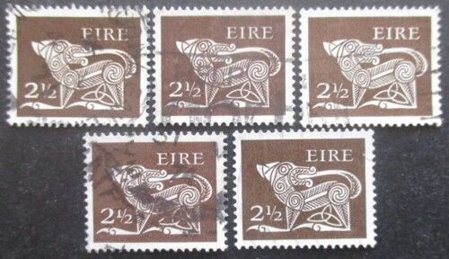 Irlande N°256 X 5 Oblitéré