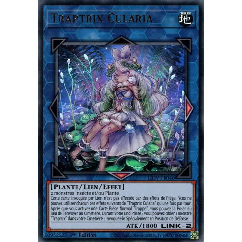 Yu Gi Oh ! Traptrix Cularia ( Liov-Fr046 ) Ultra Rare En Français
