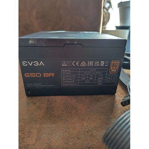 Alimentation pc evga 650 br