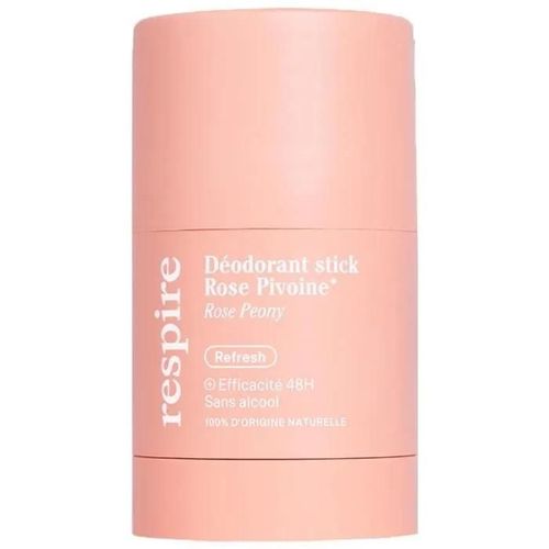 Déodorant Stick Rose Pivoine Bio - Respire - 50 Grammes 