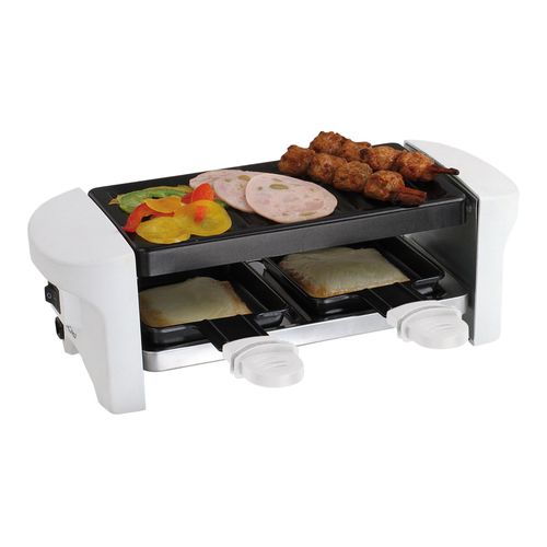Domoclip DOC156W - Raclette/grill - 350 Watt - blanc