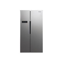 Réfrigérateur-congélateur Candy CHSVN 174X - side-by-side - 90x66x177 cm (lxpxh) - 532 litres - classe E - Style inox