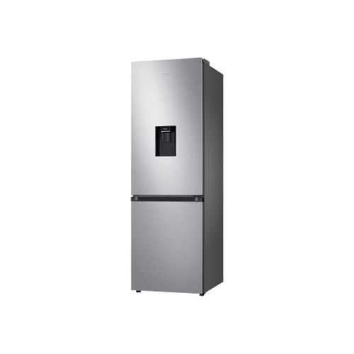 Réfrigérateur-congélateur Samsung RL34T631ESA - congélateur bas avec distributeur d'eau - 59.5x65.8x185.3 cm (lxpxh) - 341 litres - classe E - métal gris