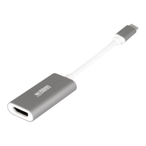 Urban Factory - Adaptateur vidéo - USB-C mâle pour HDMI femelle - 10.5 cm - gris sidéral - support 4K