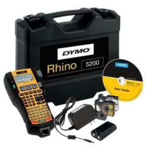DYMO Rhino 5200 Hard Case Kit Étiqueteuse monochrome