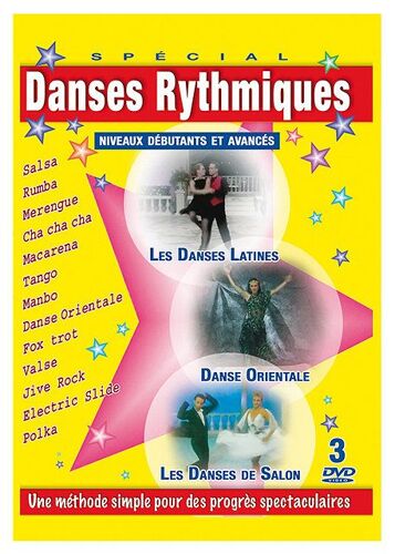 Coffret Spécial Les Danses Rythmiques : Les Danses Latines ; La Danse Orientale ; Les Danses De Salon
