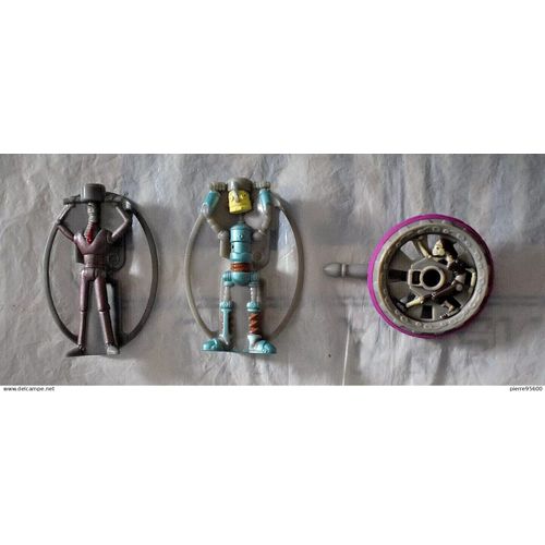 Figurines De Ratchet, Rodney & Cappy - Robot - Kellogg's 2005